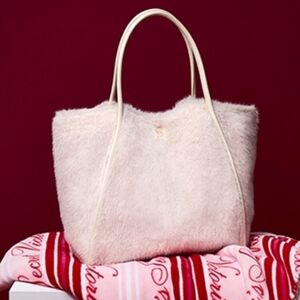 Victoria's Secret Faux Fur Tote Bag